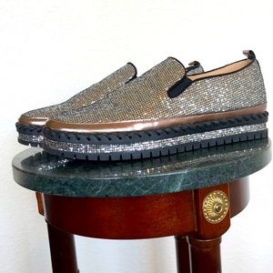 🌻Jolimall silver shiny shoe s9